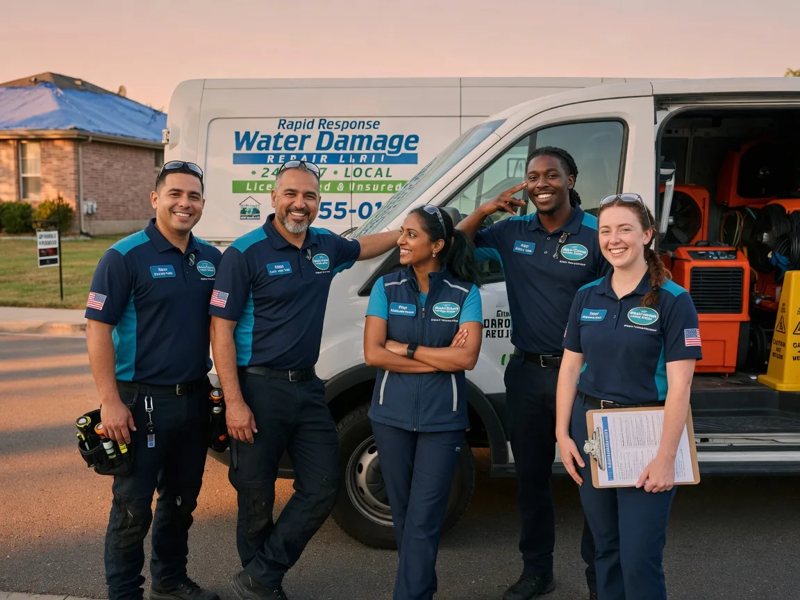 Water Damage Restoration company in Sarona, WI